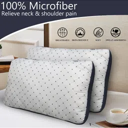 JDX White 2 Peces Sleep Pillow-image-43