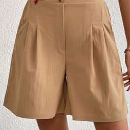 The Roadster Lifestyle Co. Women Cotton Mid-Rise Shorts-image-23