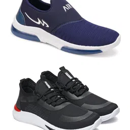 Spotwalk Men Mesh Running Shoes-picture-39