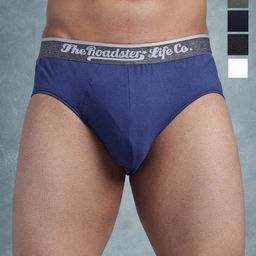 The Roadster Lifestyle Co Pack Of 5 Assorted Cotton Basic BriefsRD_SS24_BRF_001_AST_5PC-picture-58