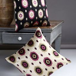 Myntra Elegant Homes Multicoloured Set of 2 Ethnic Motifs Square Cushion Covers-picture-14
