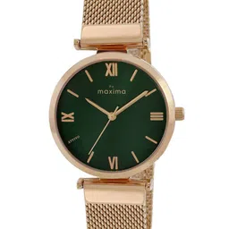 maxima Women Dial & Stainless Steel Straps Analogue Watch O-66743CMLR-picture-30