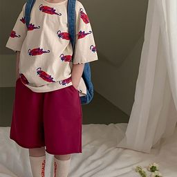 LULU & SKY Unisex Kids T-shirt with Shorts-picture-10