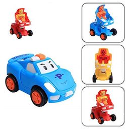 New Pinch Pull Back Action Robot Car Toy Pack Of 2 (Colour May Vary) image 2