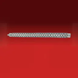 Dynamic Retail Global Men Silver-toned link bracelet-image-87