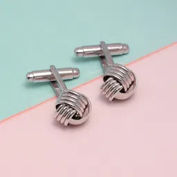 LeCalla Men Silver Italian Design Cufflink-picture-40