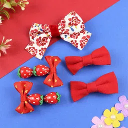 Asthetika Kids Girls Set of 5 Alligator Hair Clip-21