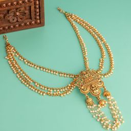 Voylla Women Beaded Hair Accessory Set of-picture-17