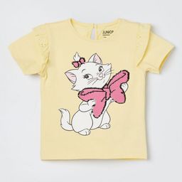 Juniors by Lifestyle Girls Printed Applique T-shirt-50