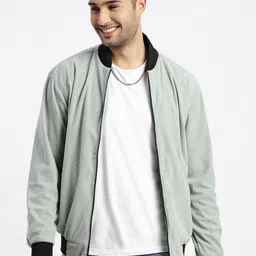 SHOWOFF Men Corduroy Bomber Jacket-picture-12
