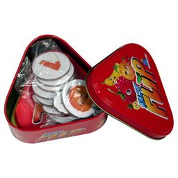 smily kiddos Smilykiddos Fast Flip Board Game - Red image 3