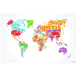 Inephos Orange & Blue 1 Piece Paper Other Wall Paintings-picture-40