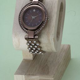 VIRAKTI Women Embellished Dial & Bracelet Style Straps Analogue Watch H-02-BROWN-image-75