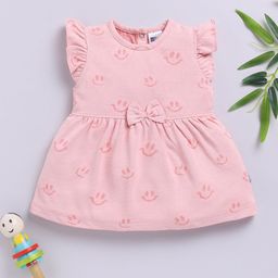 YK X Tinyo Girls Printed A-Line Dress-picture-28