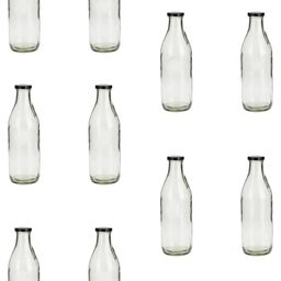 SOMIL Set Of 10 Glass Water Bottle-image-56