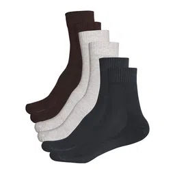 WYSE Men Pack Of 3 Above Ankle-length Socks-42