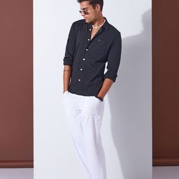 Markle Moro Men Opaque Casual Shirt-image-85