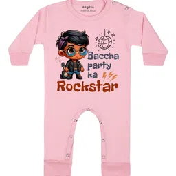 Arvesa Baccha Party Ka Rockstar Printed Bodysuit-image-22
