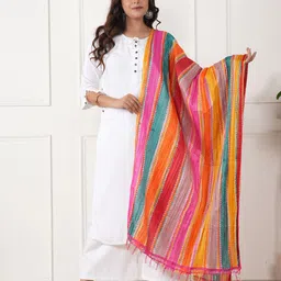 ZOOMBIE Leheriya Printed Dupatta-picture-0