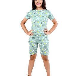 BAESD Girls Printed T-shirt with Shorts-image-43