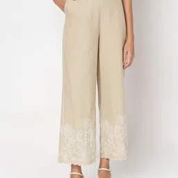 Vero Moda Women Straight Fit High-Rise High-Rise Culottes Trousers-image-93