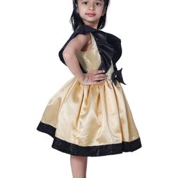 Shahina Fashion Girls Knee Length Sequined Frock-image-90