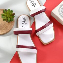 Zebba Women Open Toe Flats-image-45