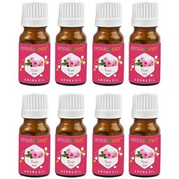 PEEPALCOMM 8-Pcs Black Rose Aroma Oils - 10 ml-30