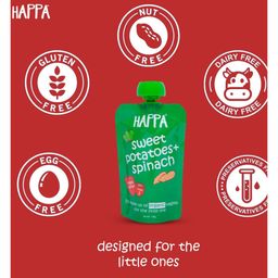 Happa Organic Apples And Oats Fruit And Grain Puree Pack of 2 - 100 gm each image 5