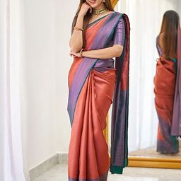 AMRUTKALA SAREES Woven Design Designer Banarasi Saree-image-55