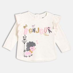 MINI KLUB Girls Printed Round Neck Top-20