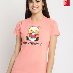 Dreambe Women Typography Printed T-shirt-picture-13