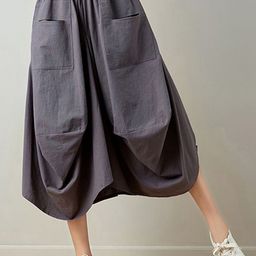 StyleCast x Revolte Women Mid-Rise Easy Wash Wide Leg Trousers-image-71