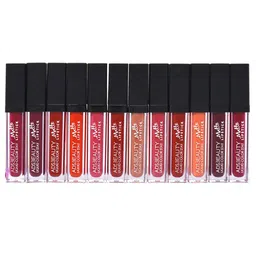 A.D.S Set Of 12 Liquid Color Stay Matte Lipstick 4gm Each- Shade-B-57