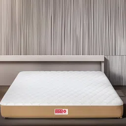 USHA SHRIRAM White & Beige Coloured Orthopedic Quilted Queen Size Mattress-picture-18