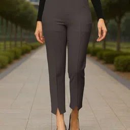 Jinax Women Relaxed Easy Wash Trousers-picture-31