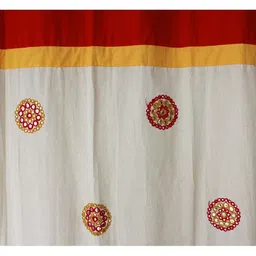 Dekor World Multicoloured Set of 2 Window Curtain image 2