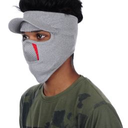 Grey Bike Face Mask for Men & Women-image-34