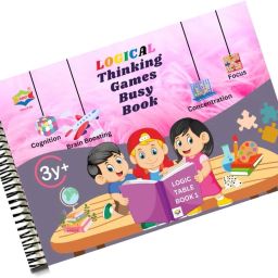 OMNY Logical Thinking Games Busy Book for Kids-28