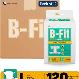 b-fit Adult Diaper Economy Tape Style Adult Diapers - L-picture-40