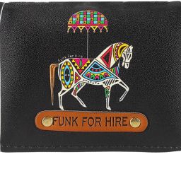 Men & Women Casual Black Artificial Leather Wallet-20