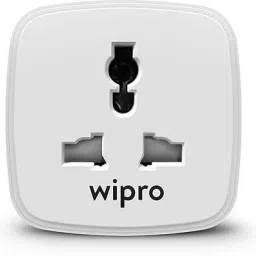Wipro 10A WiFi, Suitable for Small appliances, with Voice & App Control Smart Plug image 2