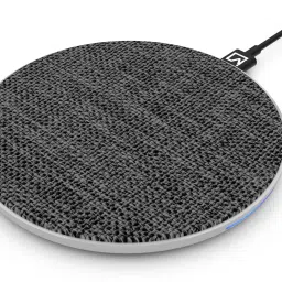 iVoltaa Air.base1 with Type-C Cable for Qi Enabled Devices 10W Wireless Fabric Charging Pad-1