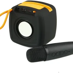 WOOS WS-M36 Portable Bluetooth Speaker Dynamic Thunder Sound With Rgb Light 15 W Bluetooth Home Audio Speaker image 3