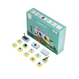 Crowbits-Explorer Kit with 13 sensors and compatible with Lego, Creative Project Toys, Programming Learning Kit, No Coding Require, Sensor Modules for Programming BeginnersCrowbits-Explorer Kit with 13 sensors and compatible with Lego, Creative Project Toys, Programming Learning Kit, No Coding Require, Sensor Modules for Programming Beginners image 3