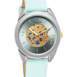 Sonata Women unveil 2.0 Brass Dial & Leather Straps Analogue Watch 8182BL01-21