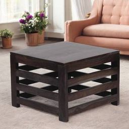 ikiriya Kingsville Square Solid Wood Coffee Table in Mahogany Finish-picture-15