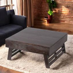 ikiriya Bradford Square Solid Wood Coffee Table in Mahogany Finish-picture-37