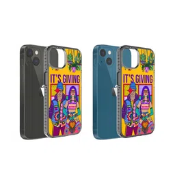 DailyObjects Quirky Printed iPhone 13 Super Slim Back Case image 3