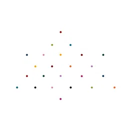 Comet Busters 24 Pcs Reusable Bindis - Multicoloured image 2